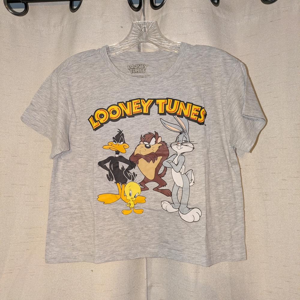 Warner Bros. Gray Junior's T-Shirt
